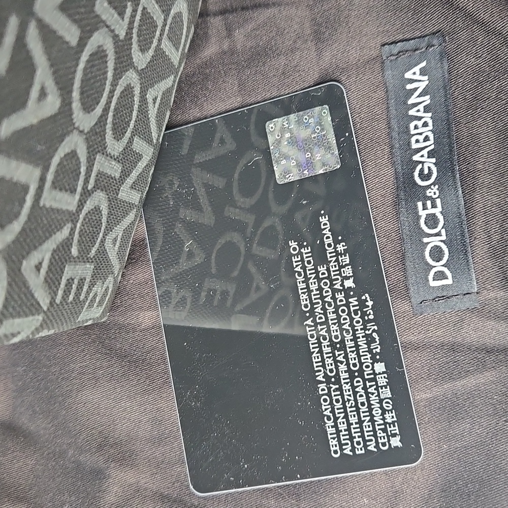 Dolce & Gabbana Gray Black Bag - Picture 6 of 8